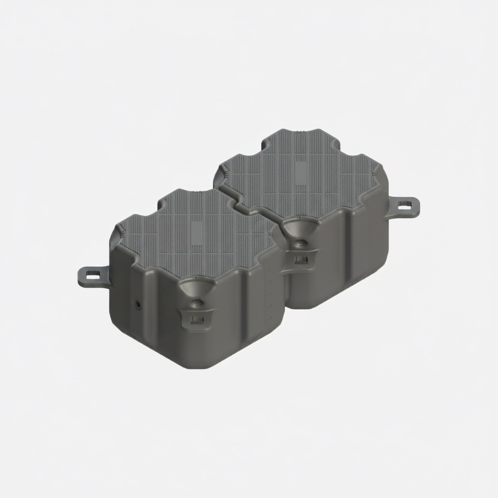 MF-H40 Пластиковый понтон MAGIC FLOAT 1000x500 сдвоенный