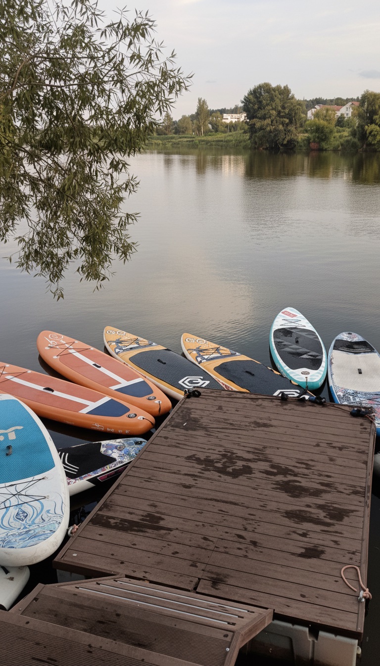 SUP-станция и прокат на воде: бизнес на понтоне