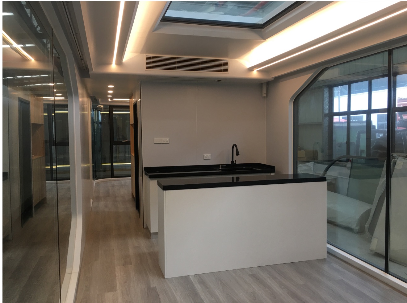 Капсульный дом E8 · 36,8 м²