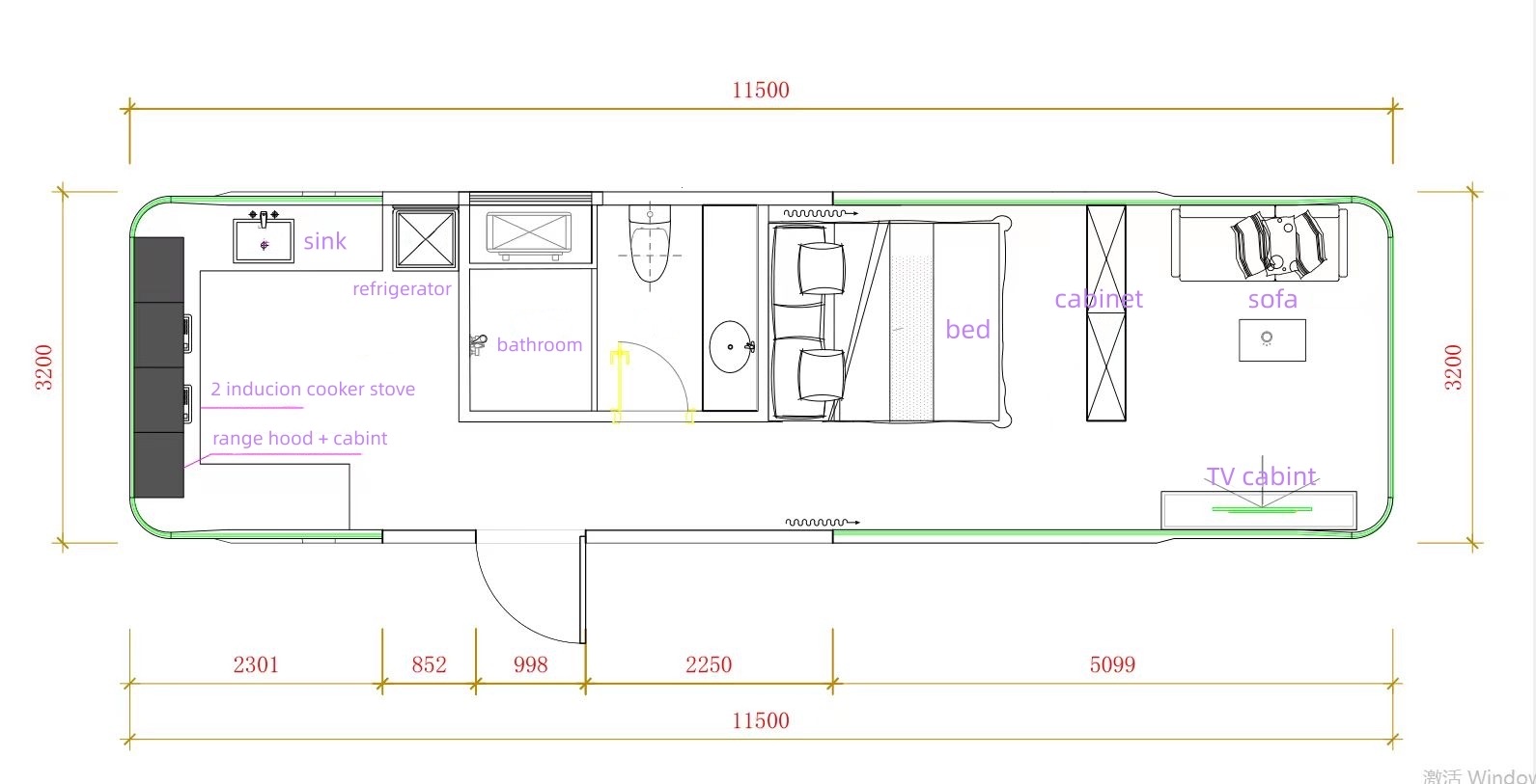 Капсульный дом E8 · 36,8 м²
