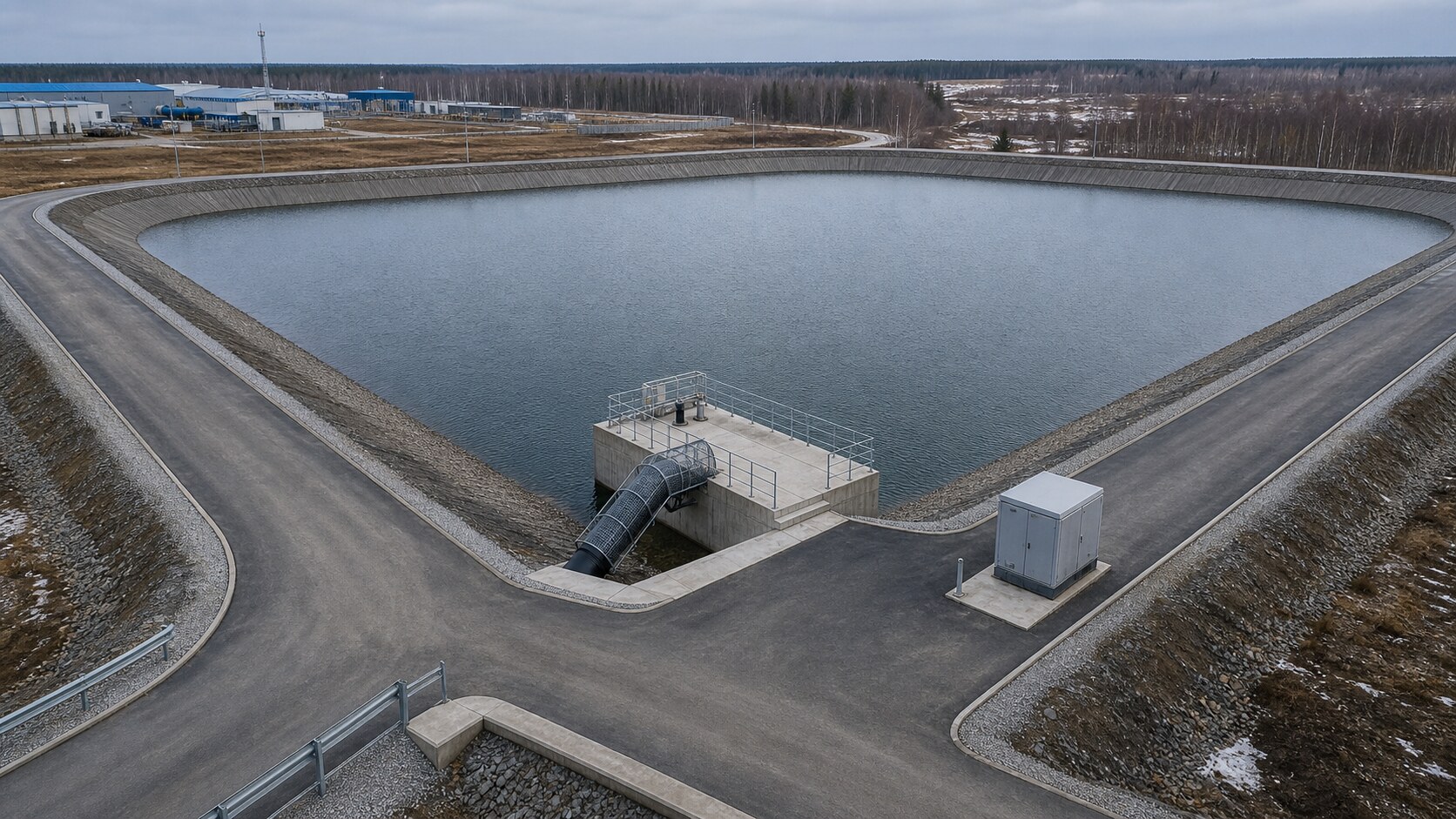 Пожарный водоём: требования к устройству и эксплуатации