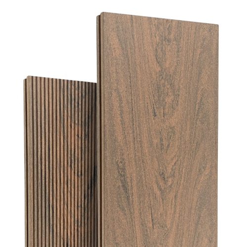 Террасная доска Bruggan Мультиколор 140х19 Кедр (Cedar) Полнотелая